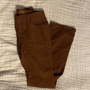 Like new Loft Cordorory Stretch Pants